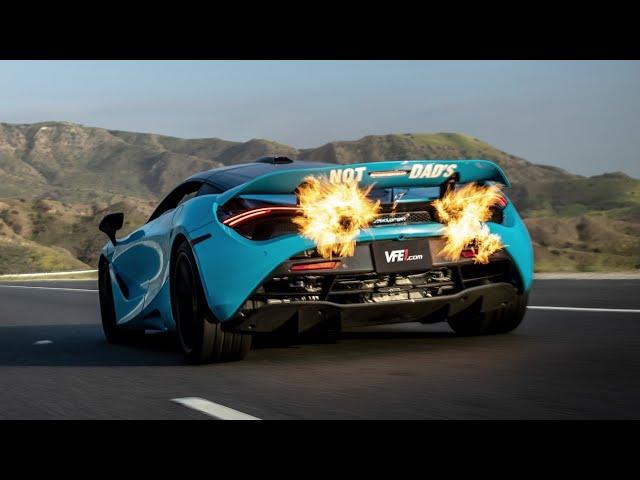 Turning a McLaren 720S into a FLAMETHROWER - VF Engineering Tuning feat. Gigi Papasavvas