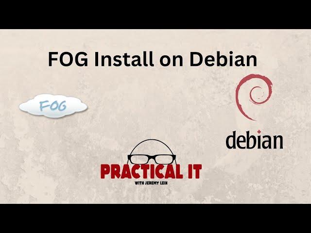 FOG 1.5.10 Install on Debian