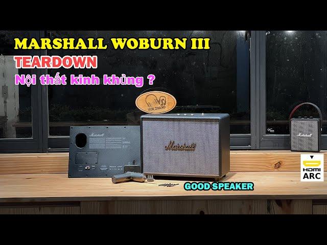 Teardown Marshall Woburn III (3) NEW SPEAKER | Vua2hand Inside