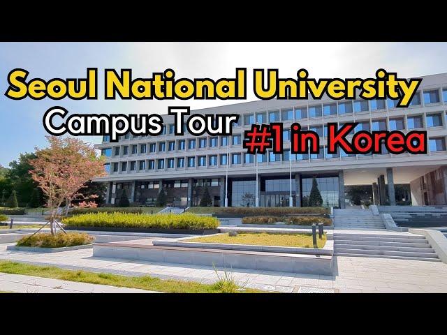 Seoul National University campus tour 서울대학교 Seoul, South Korea 4K