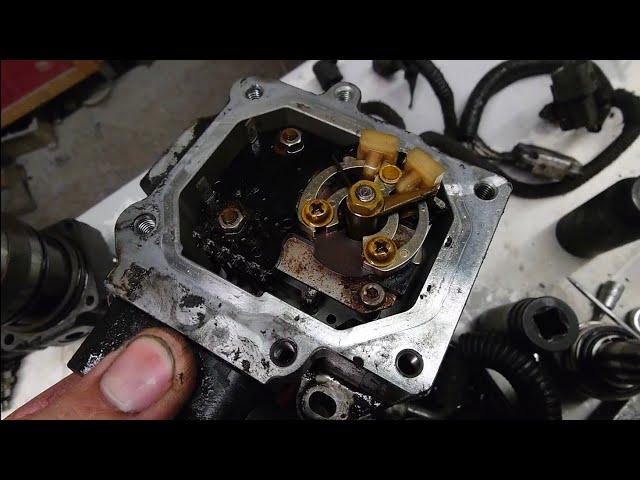 PAJERO 3 4M41 снятие и дефектовка ТНВД