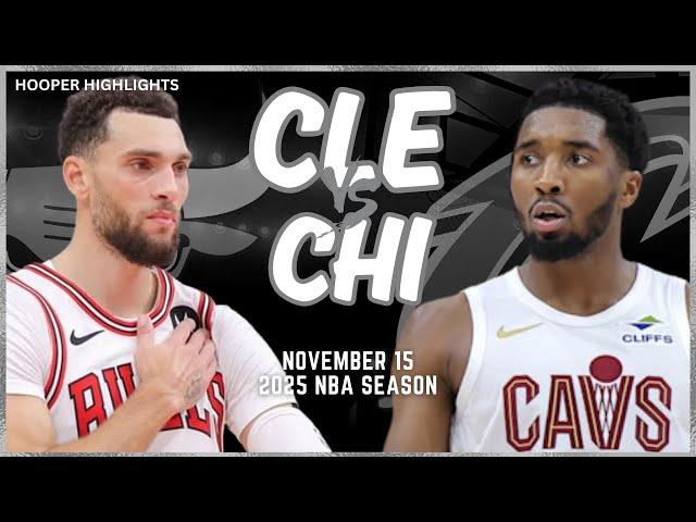 Cleveland Cavaliers vs Chicago Bulls Full Game Highlights | Nov 15 | 2025 NBA Season