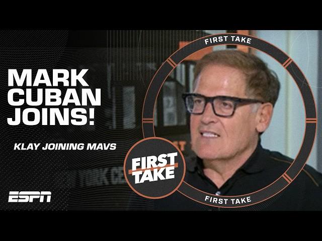 Mark Cuban on Mavericks with Klay joining Kyrie & Luka, state of the NBA & Shark Tank  | First Take