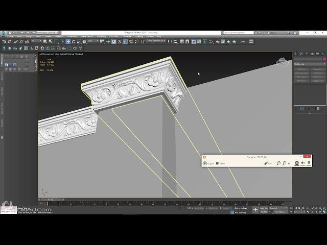 Что можно сделать с помощью модификатора Symmetry 3d Max