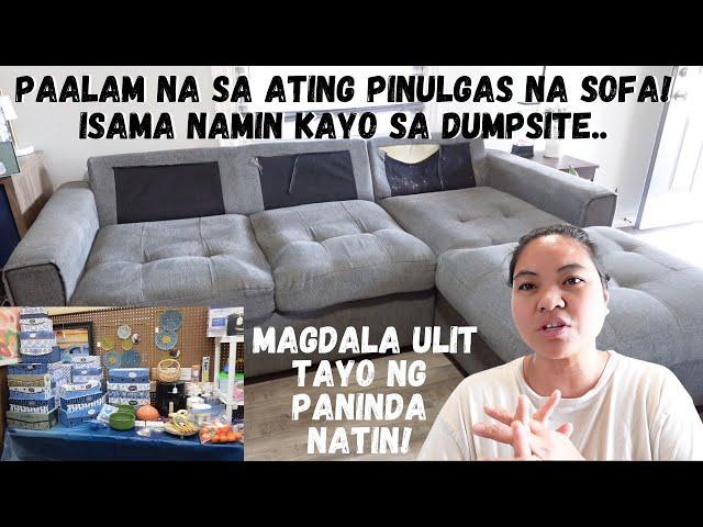 BUHAY AMERIKA: ITATAPON NA YUNG SOFA NA MAY PULGAS . DAAN DIN TAYO SA SARI-SARI STORE NATIN