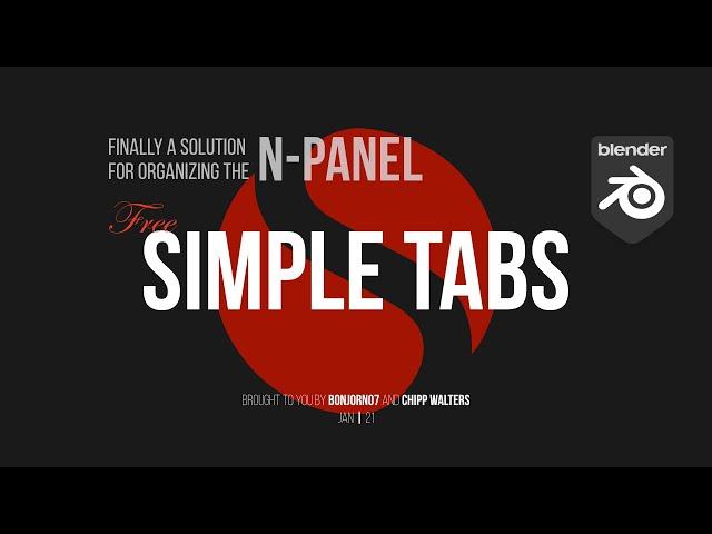 Re-arrange Your Menus with One Click! - (Chipp Walters Simple Tabs Addon Overview)