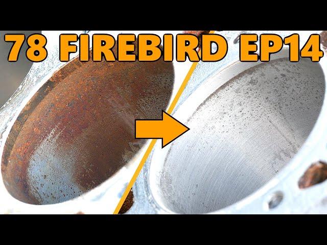 $200 Craigslist 454 Engine Rebuild: DIY Honing Rusty Cylinders (78 Firebird Ep.14)