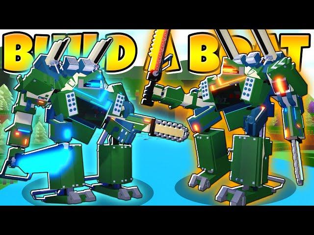 BATTLING THE ULTIMATE FIGHT ROBOT IN Build a Boat!