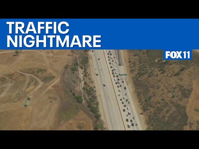 71 Freeway closed in Chino Hills due to police activity  | FOX 11 LA