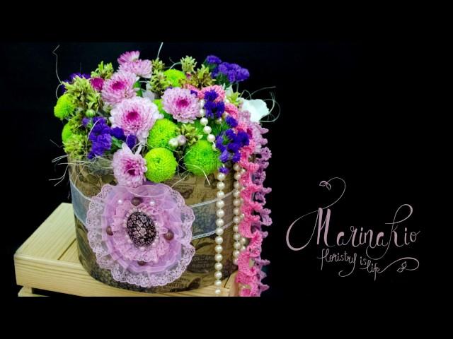 DIY | flowers in a box | Florist Marina Kio