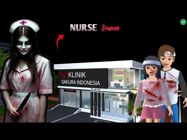 NURSE Zombie Haunted YUTA MIO at Klinic  | SAKURA School Simulator Horror Drama 