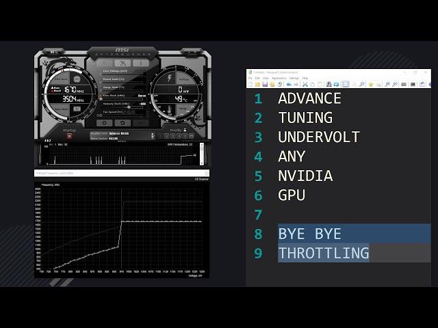 Undervolt Nvidia MX150 GPU Using MSI Afterburner Tutorial 2020 | Nvidia MX150 2GB | | Acer Swift 3