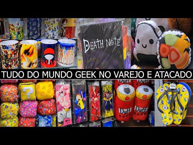 LOJA GEEK COM ALMOFADAS, CAMISETAS, CANETAS, CHINELOS, TUDO DE FILMES, SÉRIES E ANIMES - TEAM GEEK