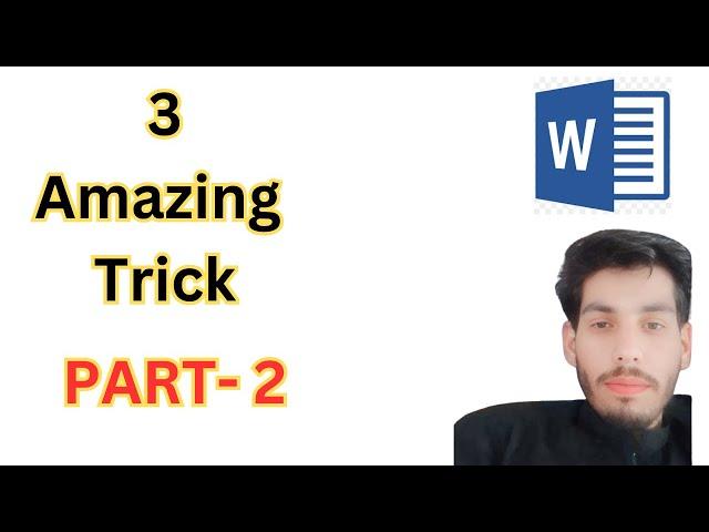 Top 3 Trick in Ms word|3 SHORT TRICK|TIME SAVING SHORTCUT|