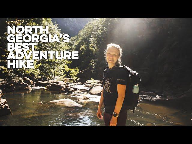 North Georgia's Best Adventure Hike | Visiting Helen GA | Tallulah Gorge