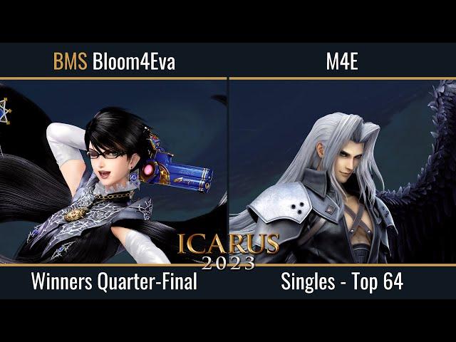 ICARUS 2023 - Bloom4Eva (Bayonetta, Joker) vs M4E (Sephiroth) - Winners Quarter-Final