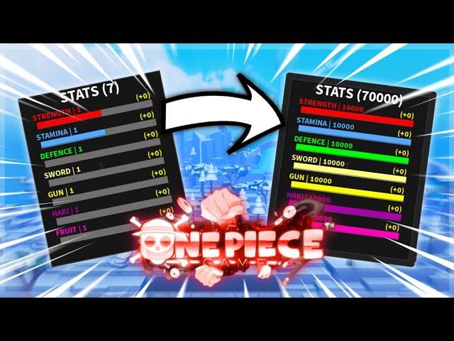 [AOPG] Best ways to farm stats* (UPD81) A one piece game