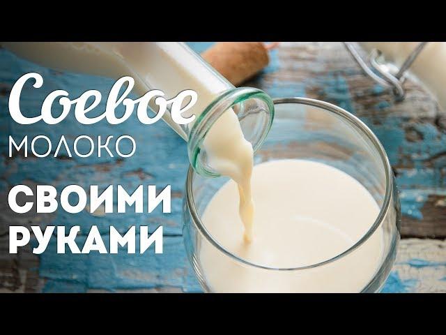 How to make SOY MILK  Homemade soy milk: SIMPLE and CHEAP