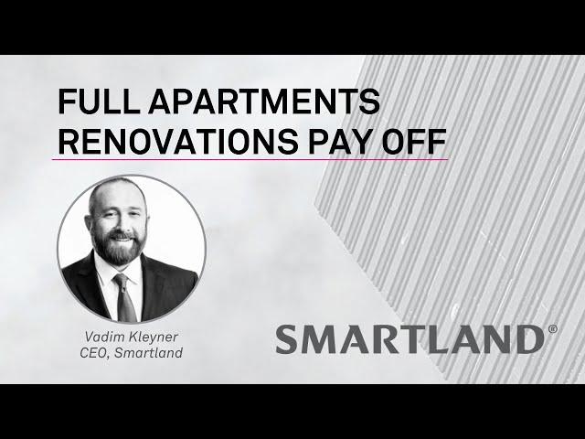 Full Apartment Renovations  |  Smartland Real Estate Investing