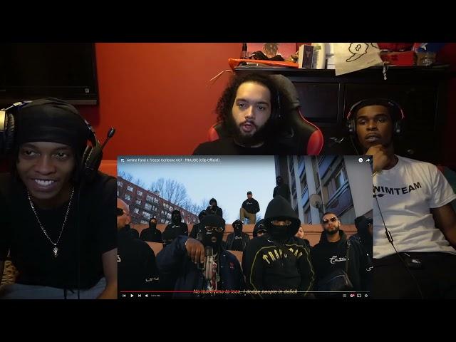 STAYED IN TUNE  | AMERICANS REACT TO AMINE FARSI X FREEZE CORLEONE 667 - FRAUDE