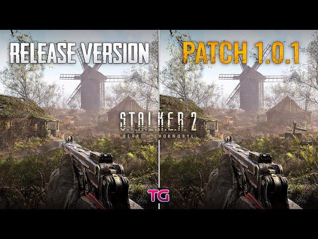 S.T.A.L.K.E.R. 2 Patch 1.0.1 vs Release Version - Performance Comparison