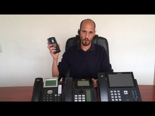 Automatic IP phones provisioning, IP PBX Setup tutorial video