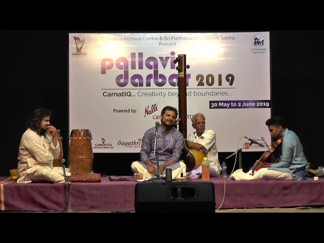 Vishnudev Namboothiri l Grand Pallavi Darbar spl Concert  l Carnatica & SPS Sabha l 2019