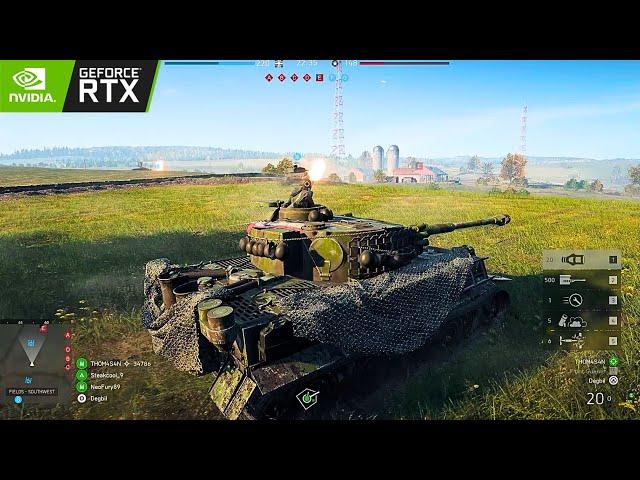 Battlefield V - Tiger Tank Perfect Match [43-0] | RTX Ultra