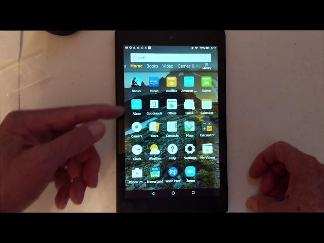 Amazon Tablet with Zoom - Setup