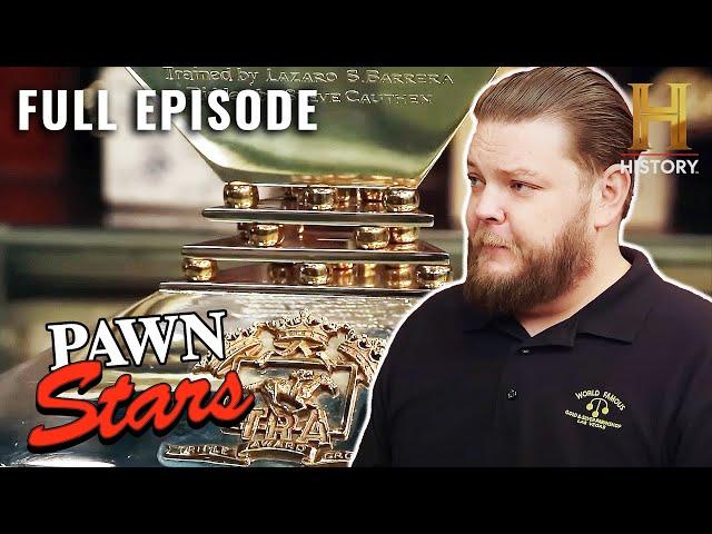 Pawn Stars: Corey BETS IT ALL on Triple Crown Trophy (S16, E2) | Full Episode