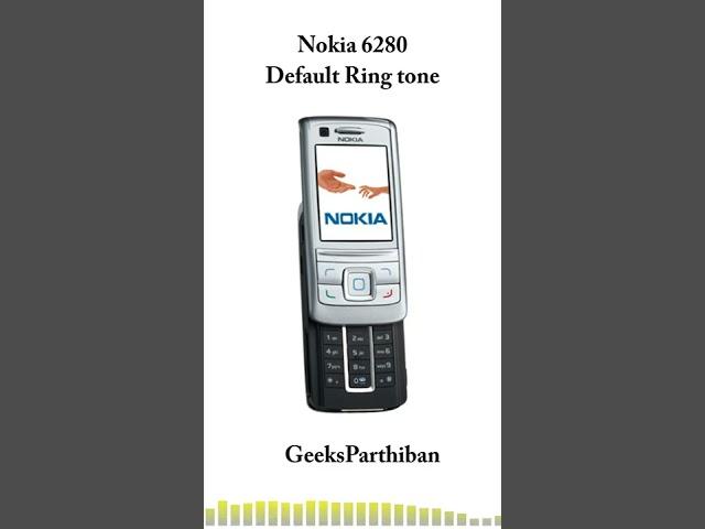 Nokia Tune Evolution - Nokia 6280 | Geeks Parthiban