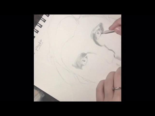 Speed Drawing of Jake Updegraff (onairjake)
