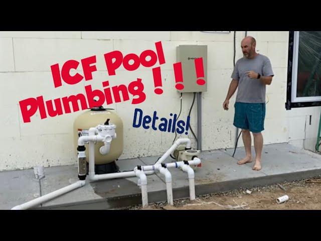 ICF Pool Plumbing!!!