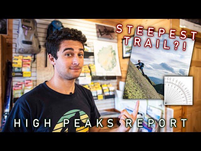 Steepest Trail in the High Peaks?- High Peaks Report