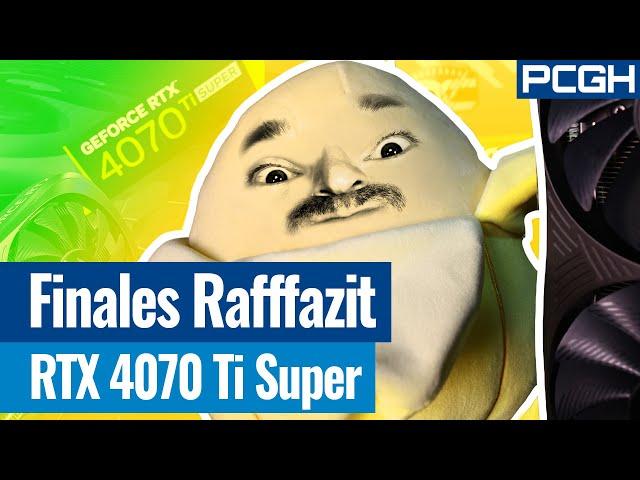 Warum nicht gleich so, Nvidia? | Geforce RTX 4070 Ti Super im Test