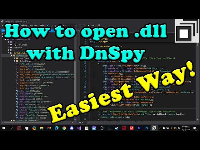 How to Open .dll With DnSpy 2021 | Learn The Easiest Way to Open .dll With DnSpy 2024