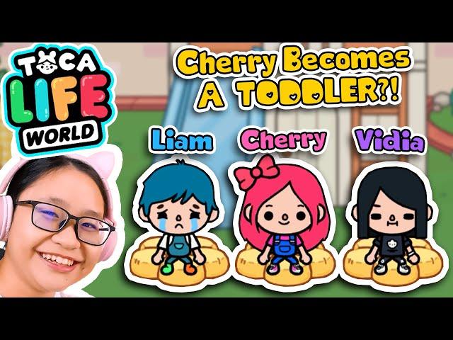 Toca Life World - Cherry Becomes a TODDLER?!!!