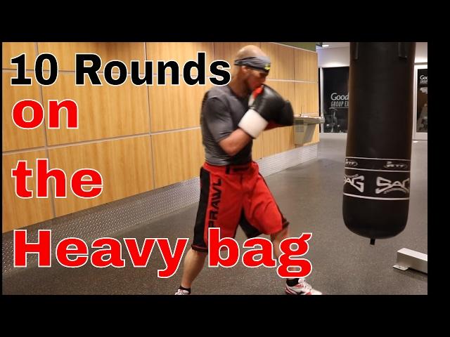 10 Round Heavy Bag Workout