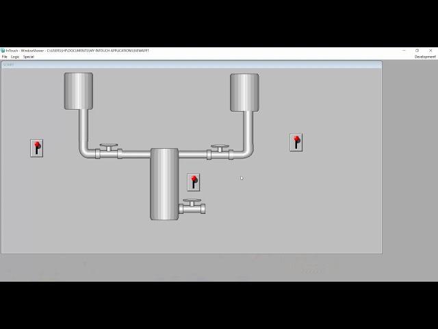 SCADA INTOUCH PROPERTY PERCENT FILL AND BLINK PROPERTY|| SCRIPT