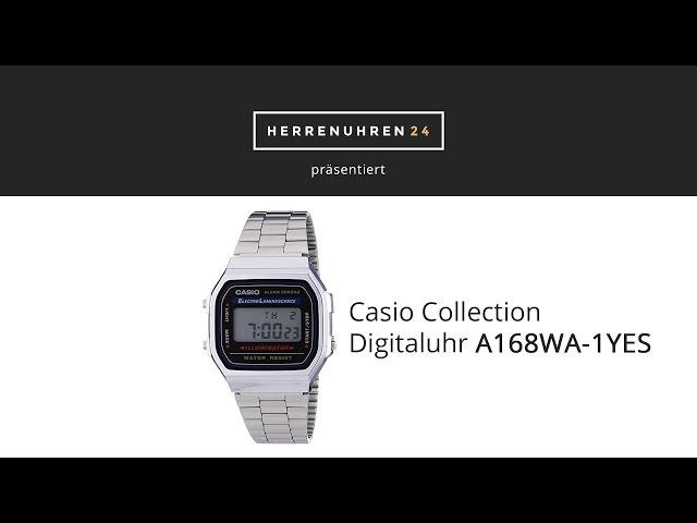 Casio Collection A168WA-1YES Digitaluhr im Test