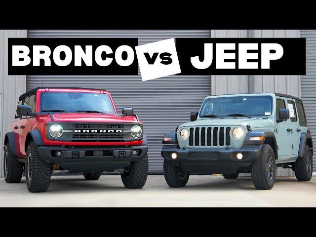 NEW Ford Bronco VS Jeep Wrangler!