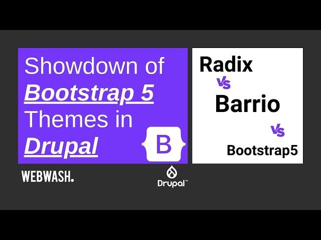 Showdown of Bootstrap 5 Themes in Drupal