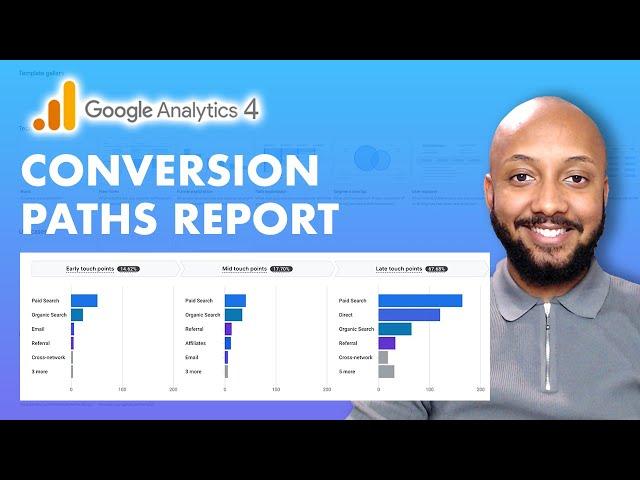 Conversion Paths In Google Analytics 4 | GA4 Tutorial