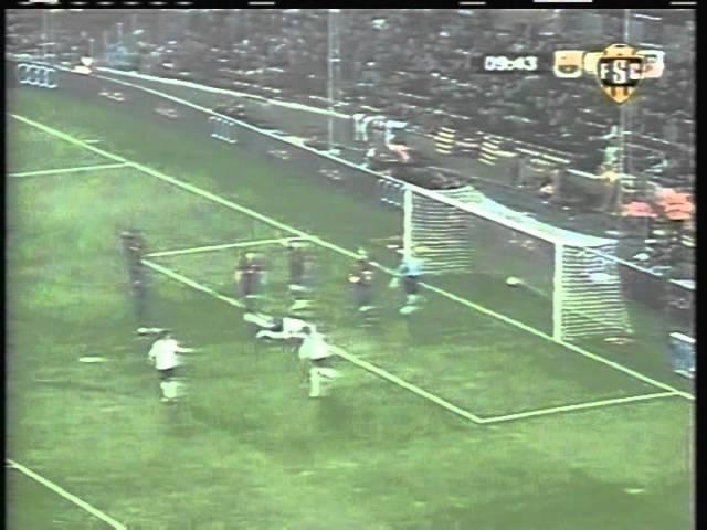 2008 (February 27) Barcelona 1 -Valencia 1 (Copa Del Rey)- Semifinals, First Leg