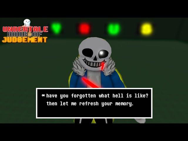 Undertale: Hour of Judgement Ainavol Sans Phase 2 (Gamepass + 500) SHOWCASE