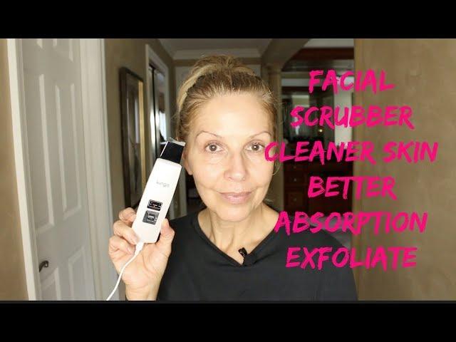 Ultrasonic Skin Scrubber |  Exfoliate | Clean Skin | Anti Aging | Tammy's Ageless Beauty