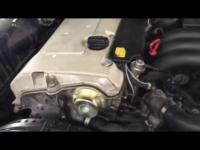 Mercedes-Benz C124 M104 3.2 working engine