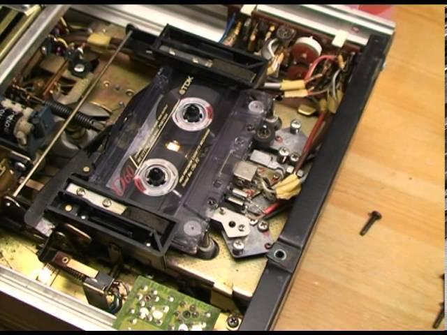 Tandberg TCD300 and 400 series tape transport repair part 3