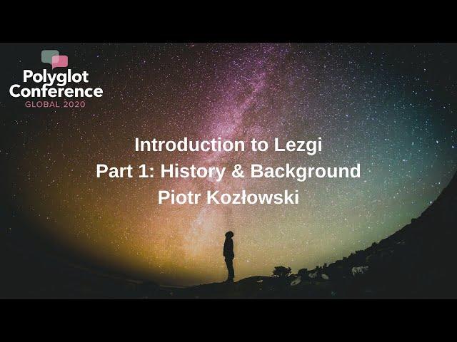 Piotr Kozłowski - Introduction to Lezgi Part 1: History & Background