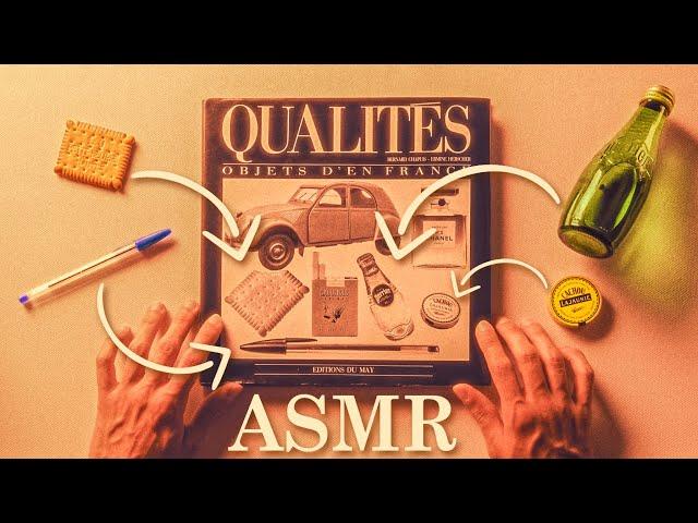 ASMR | Page Turning through ICONIC French Items 